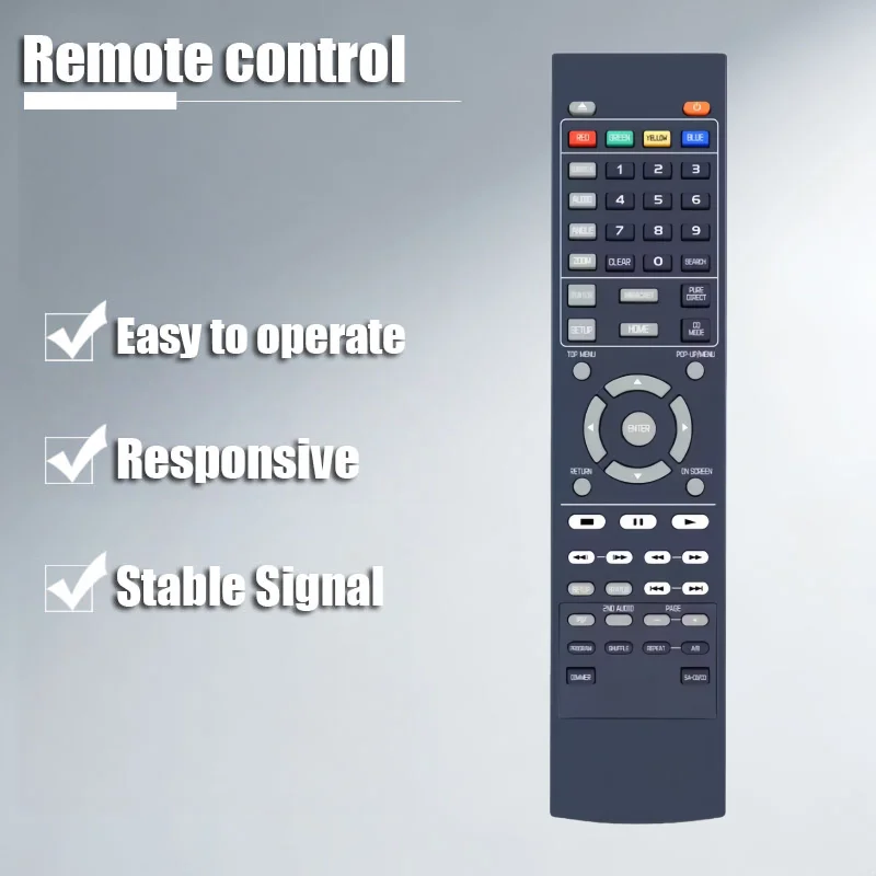 BP127 Universal Remote Control for YAMAHA BD PLAPER BD-S473 S477 S671 BDP119 BDP121 BDP123 124 BD-S667 S473