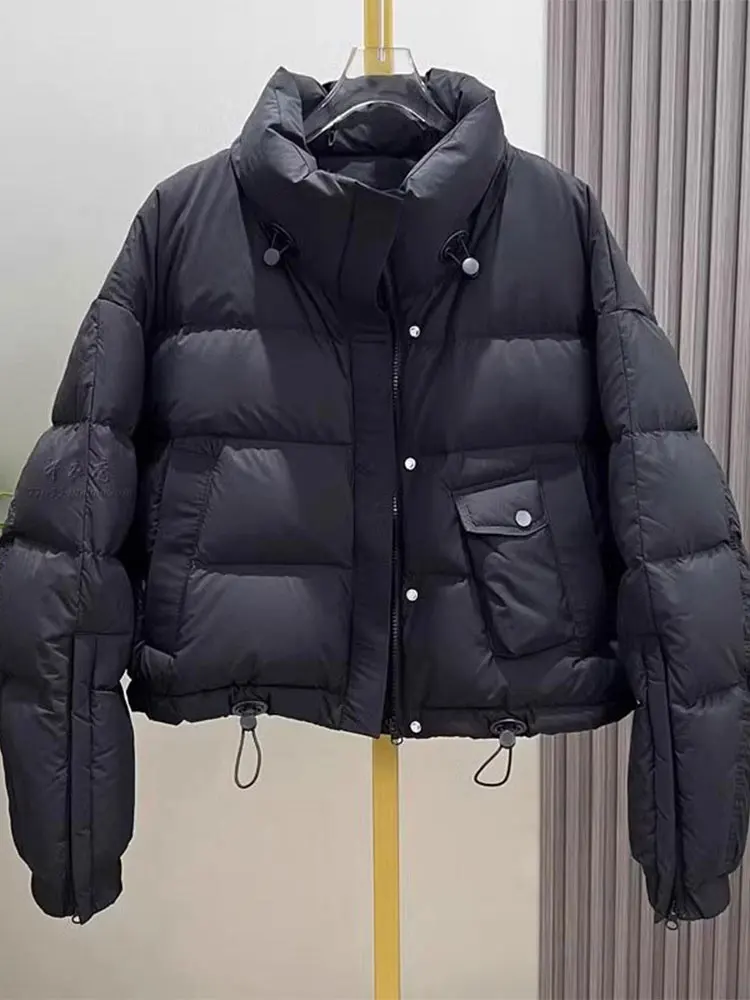 

Женская зимняя хлопковая куртка европейского дизайна, новая свободная рабочая одежда, верхняя одежда в Корейском стиле