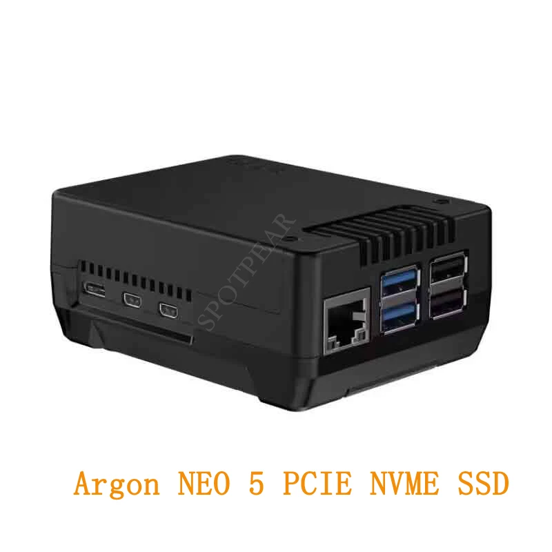 Imagem -02 - Raspberry pi Case Argon Neo M.2 Nvme Pcie Case para Pi5