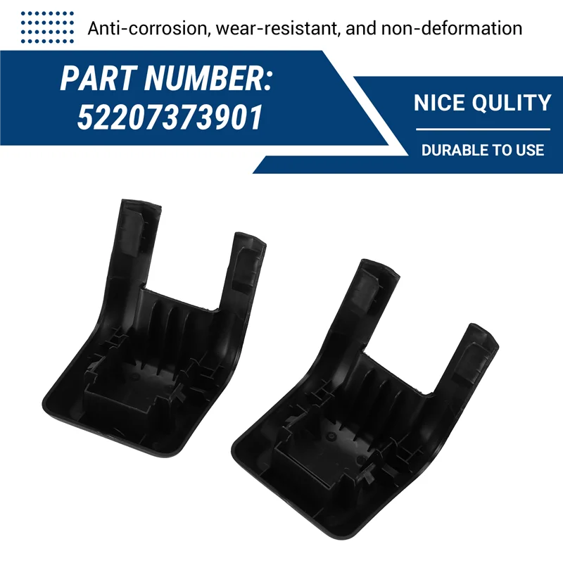 

Durable-Rear Seat Rail Sliding Track Bonnet Cover Trim 52207373901 For BMW X1 X2 2 Series F48 F49 F39 Seat Slide Bracket Clip