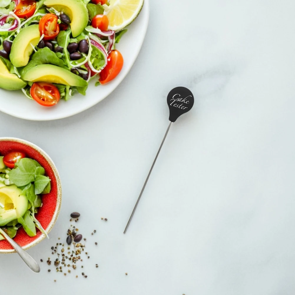 

3pcs Cake Tester Metal Sticks Stainless Steel Baking Tools Kitchen Accessories Precise Measurement Reusable Ideal for Home