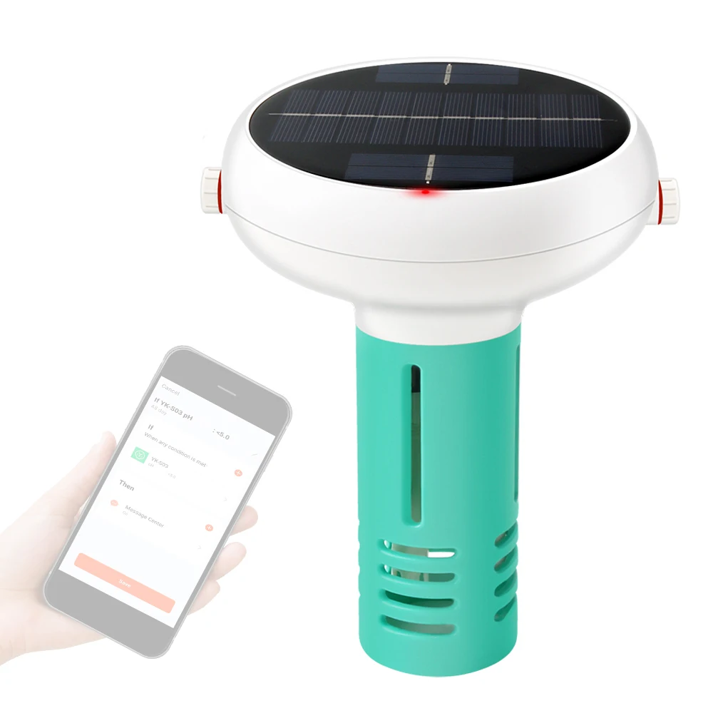 

Intelligent Chlorin Meter 7 in 1 PH ORP EC Total Dissolved Salinity Temp CL Test Meter Swimming Pool Water Tester Online