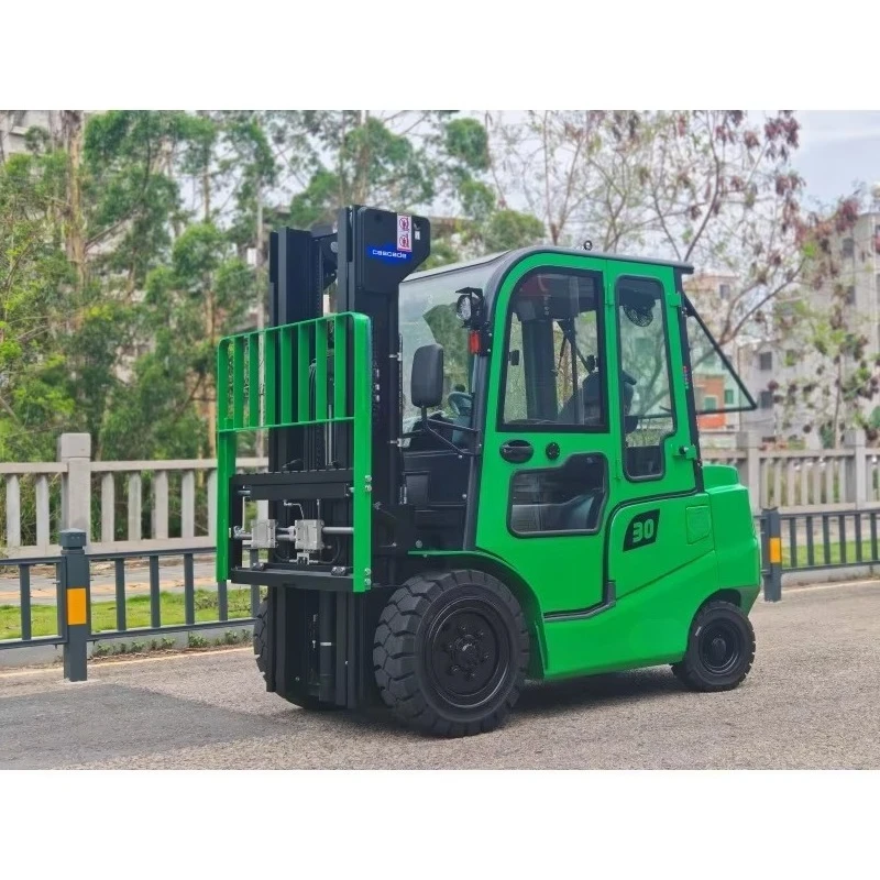 High Mast Electric Forklift 2.5 Ton Lifting Capacity For Logistic Center To Optimize Storage Space And High Shelf Utilization