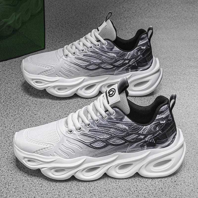 Summer Openwork Classic Men Runing Shoes Non-slip Trend Rubber Soft bottom Comfortable Walking Shoes Hot Sale Adult