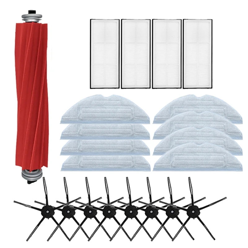 For Roborock S7 T7S T7splus Sweeping Robot Side Brush Main Brush Filter Mop Rag Replacement Accessories