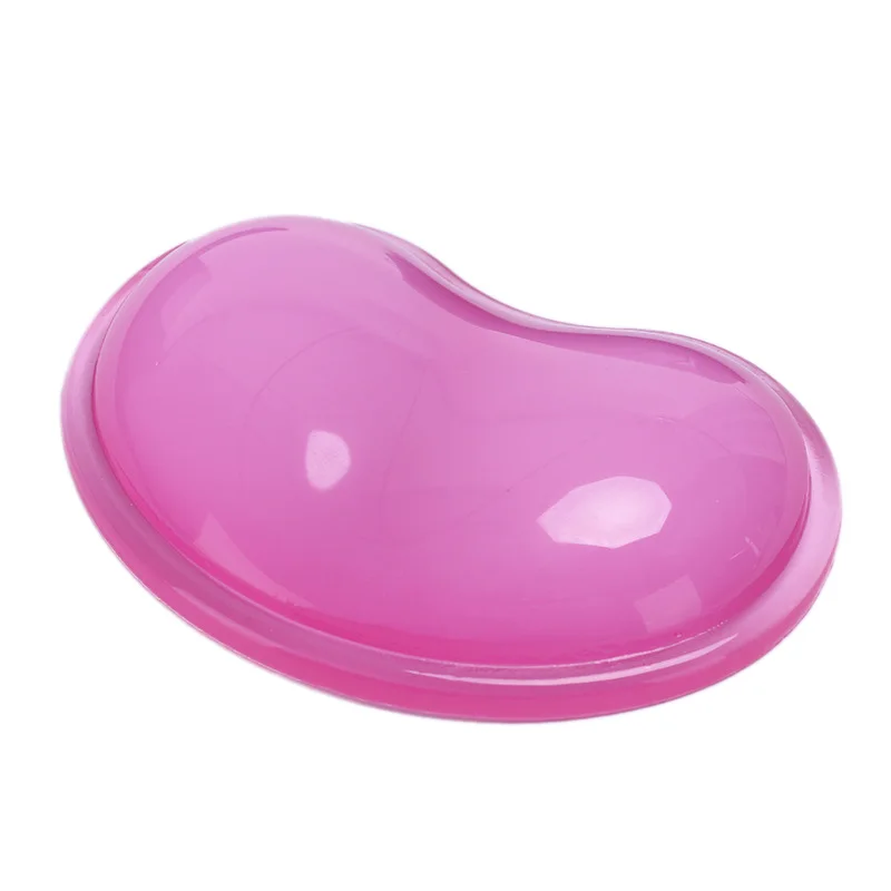 Almohadilla para la muñeca, soporte para la mano, cojín para la muñeca, ratón de ordenador a la moda, Gel de silicona a la moda, cojín de soporte para muñeca, Gel cómodo imprescindible