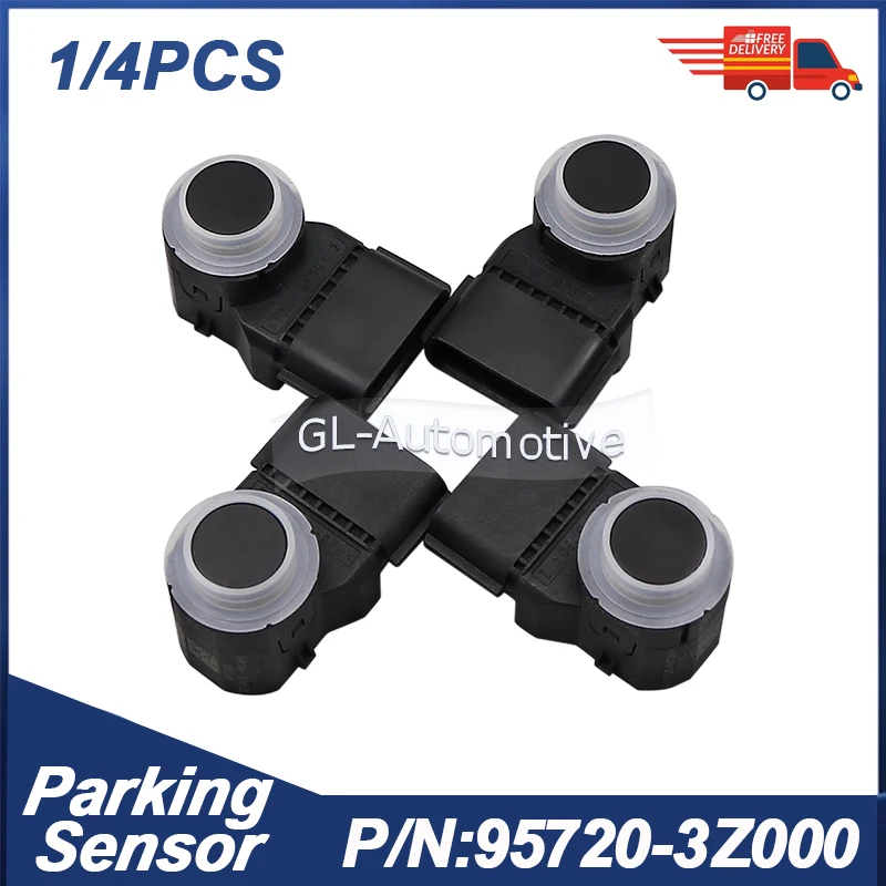 1/4PCS 95720-3Z000 PDC Parking Sensor For Hyundai I40 2010-2020 4MT006HCD 957203Z100