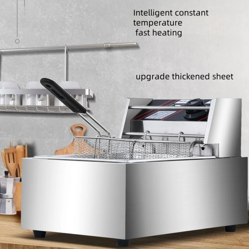 Commercial fried noodle deep fryer oven electric multi-functional fried chicken fryer electric fried oven cooking machine