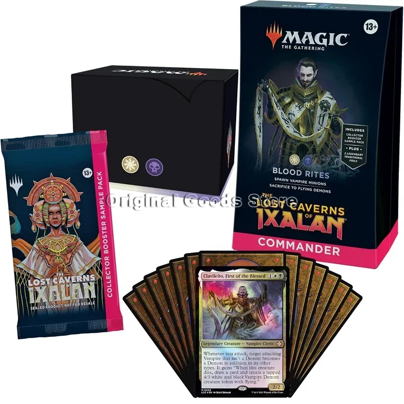 Original Magic The Gathering The Lost Caverns of Ixalan Card English Commander Deck Bundle Collection Trading Cards Children Toy