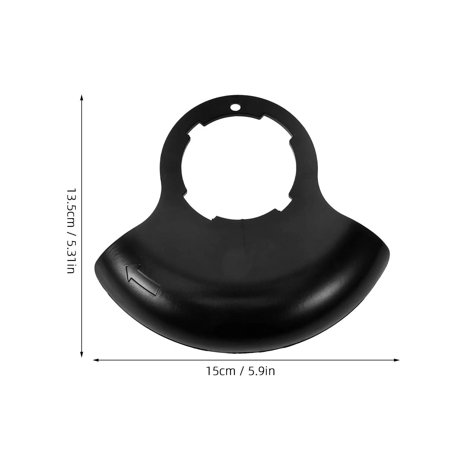 12V 24V Universal Cordless Lawn Mower Grass Deflector Shield for Easy Installation & Clipping Control
