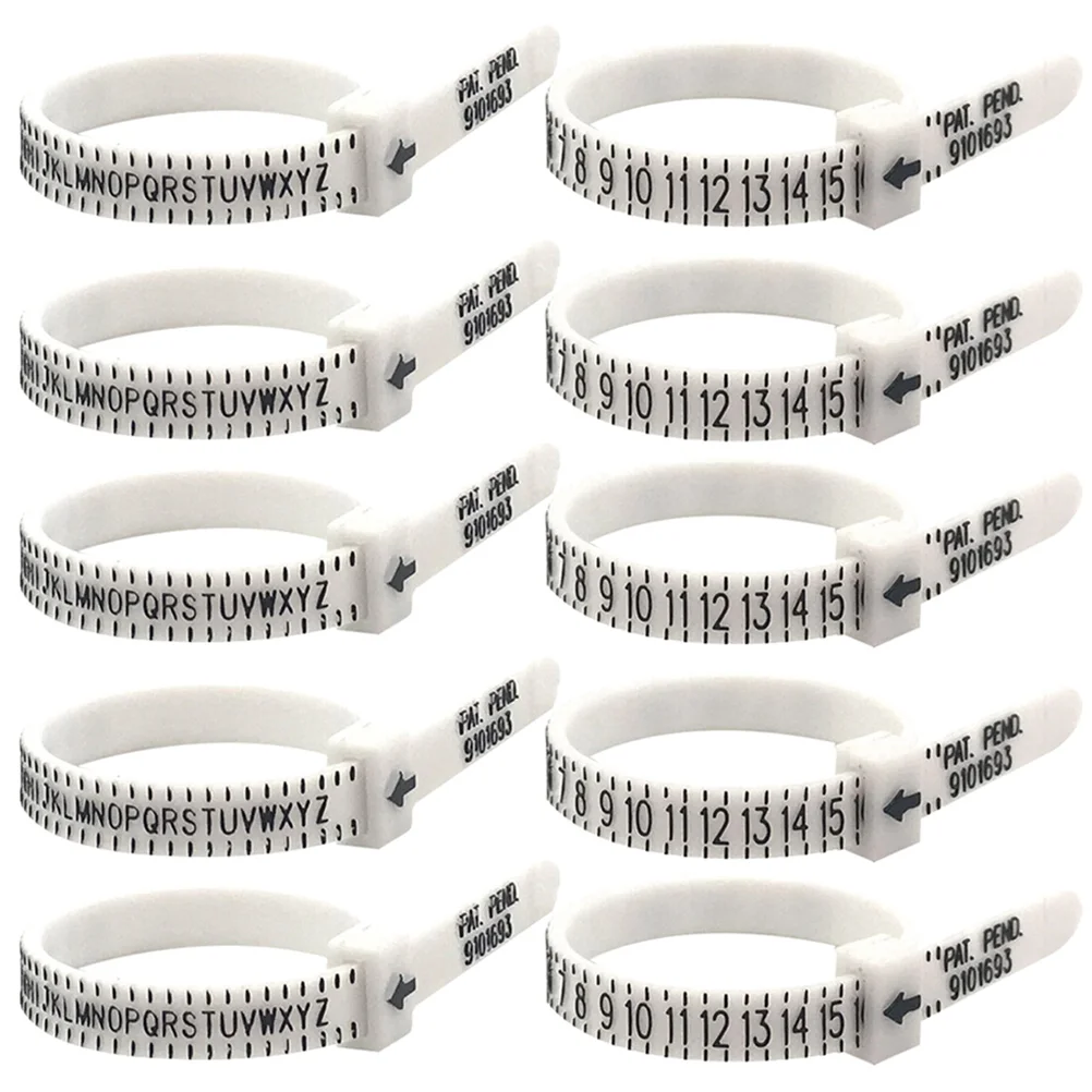 

Ring Size Gauge Finger Measuring Tool Sizer Circle High Quality Reusable Durable Smooth Easy Accurate Jewelry Wedding Birthday