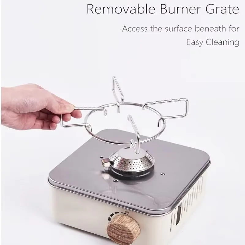2800W Camping Mini Gas Stove Portable Cassette Furnace Butane Stove with Carrying Bag Outdoor Gas Burner for Picnic Camp Cooking view 5