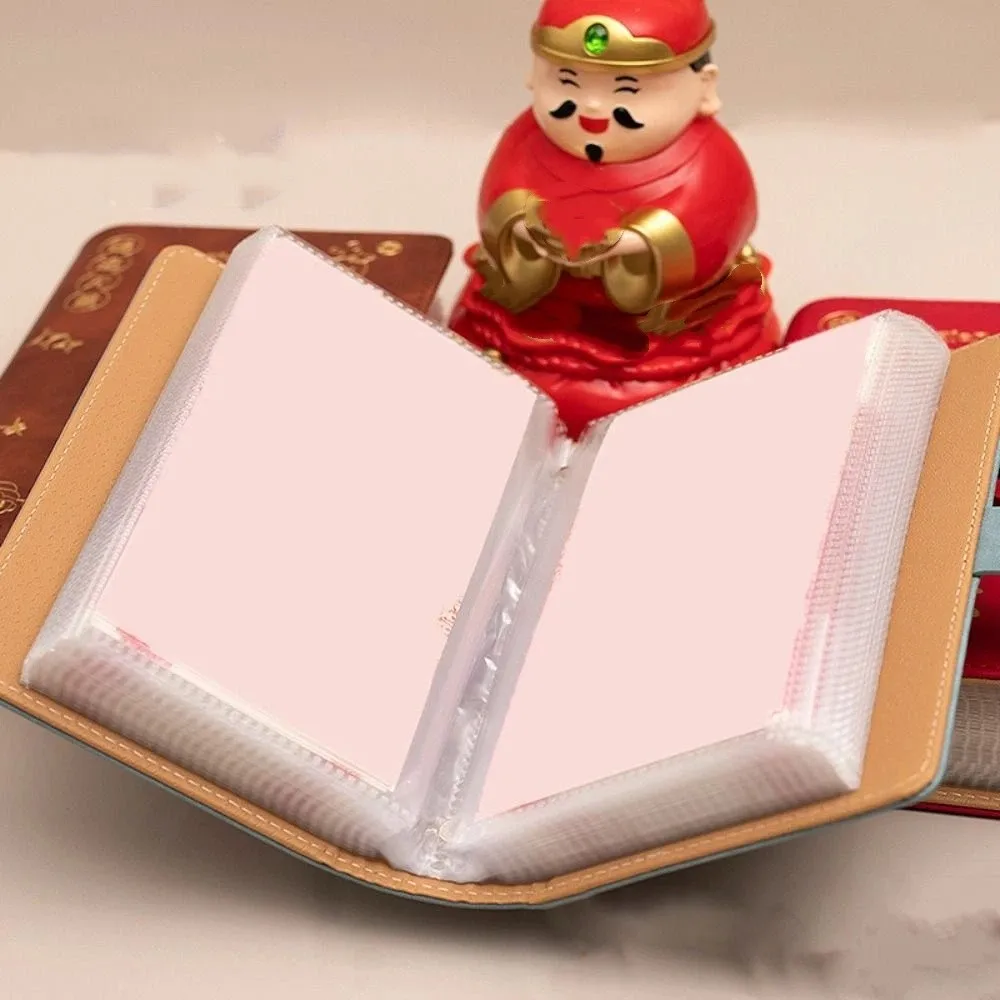 مع قفل بكلمة مرور لتوفير المال ومحفظة كتيب ومحفظة تخزين ومنظم ومغلفات نقدية من جلد البولي يوريثان #3