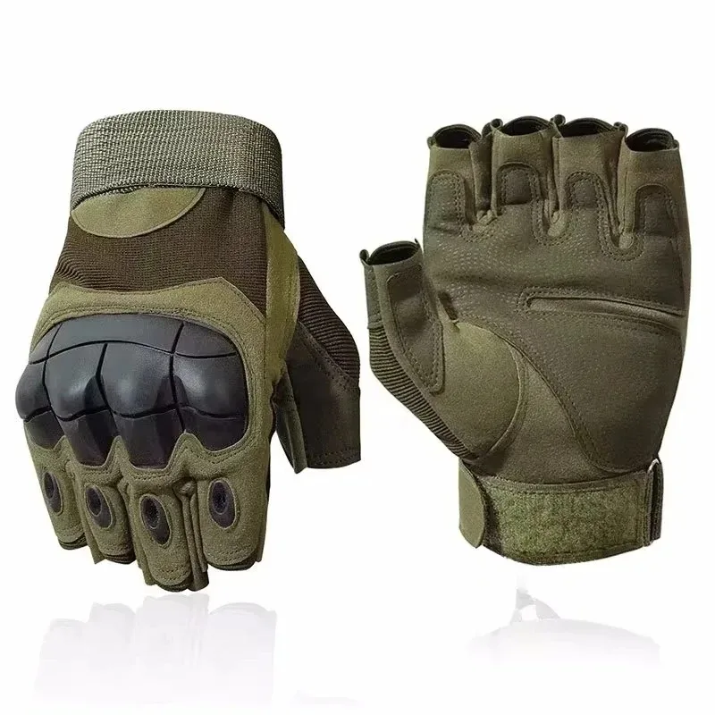 Imagen 7: Guantes Tácticos para Motociclismo, Campismo, Ciclismo, Senderismo, Escalada en Roca, Diseño Táctil, Protección Deportiva, Caza