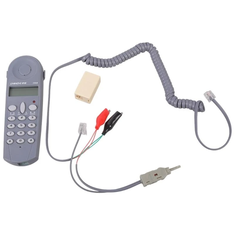 C019 Basic Corded Phone with Illuminateds Keypad