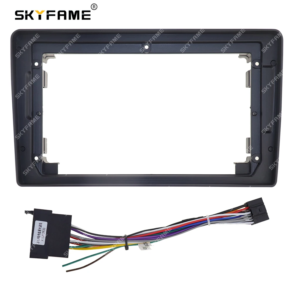 SKYFAME Car Frame Fascia Adapter Canbus Box Decoder Android Radio Audio Dash Fitting Panel Kit For Buick GL8