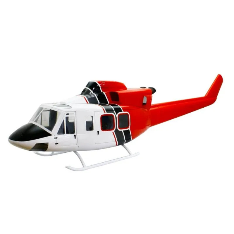 

800 Size Bell-412 RC Helicopter Glassfiber Scale Fuselage with Mechanic RC Aircraft Hull Model Copter Parts