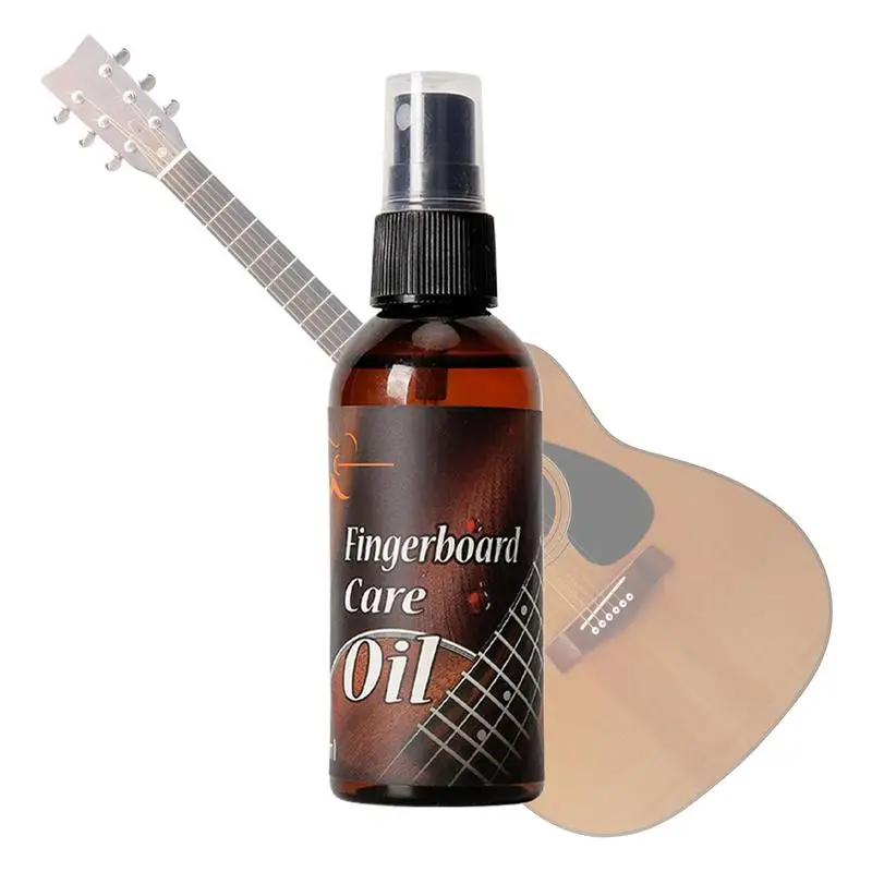 Acondicionador de aceite para diapasón de guitarra, aceite de limón, 80ml, cuidado de diapasón de guitarra, esmalte de aceite de limón, limpiador de cuerdas de guitarra para limpieza de guitarra