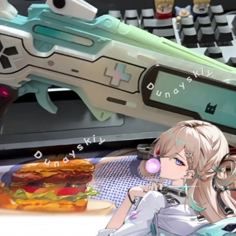 

LYNAE Cosplay Non-illuminating Fake Handgun 3D Polylactic Acid Game Wuthering Waves Props Accessories 코스프레 Halloween Christmas