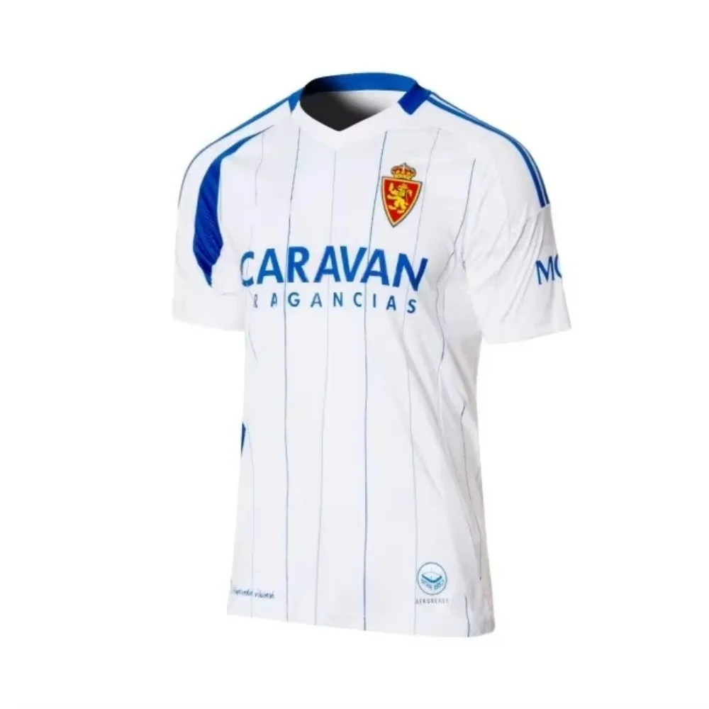 24_25 Verano Zaragoza Camisetas para niños Impresión 3d Deportes Ocio Secado rápidamente Transpirable Camiseta para hombres y mujeres