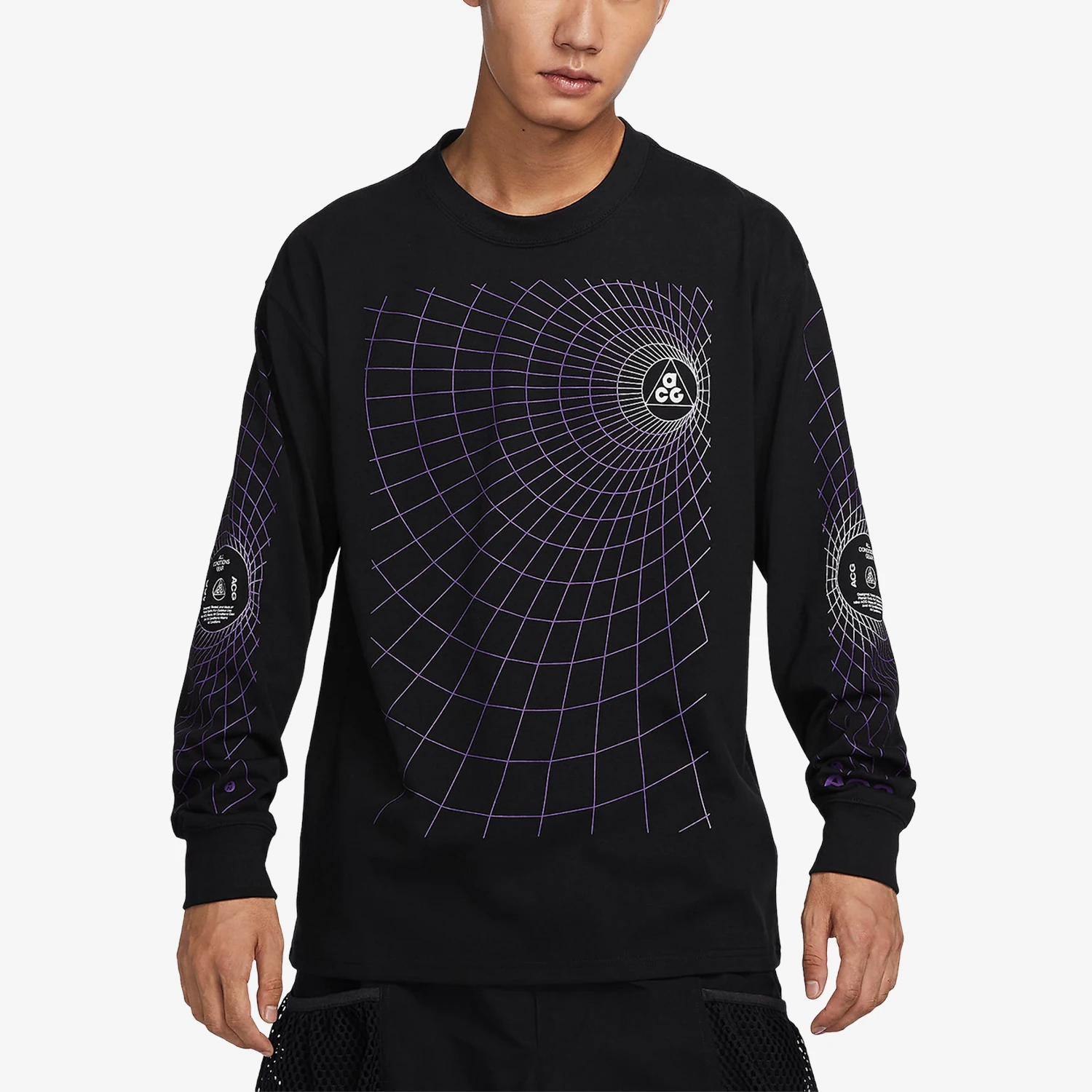 

Nike genuine 2023 Winter New Men's Fashion Loose Sport Long-sleeve T-shirt FJ1134-010