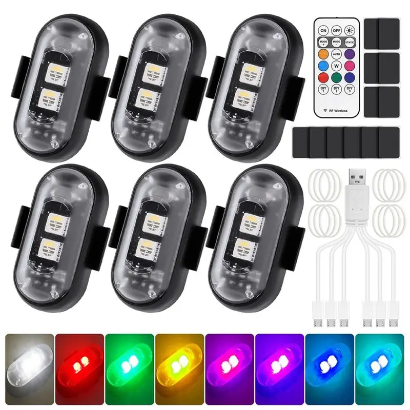 CLCU Wireless Rock Lights Fortrucks Car Led Lights Interior Wireless Wireless Led Lights