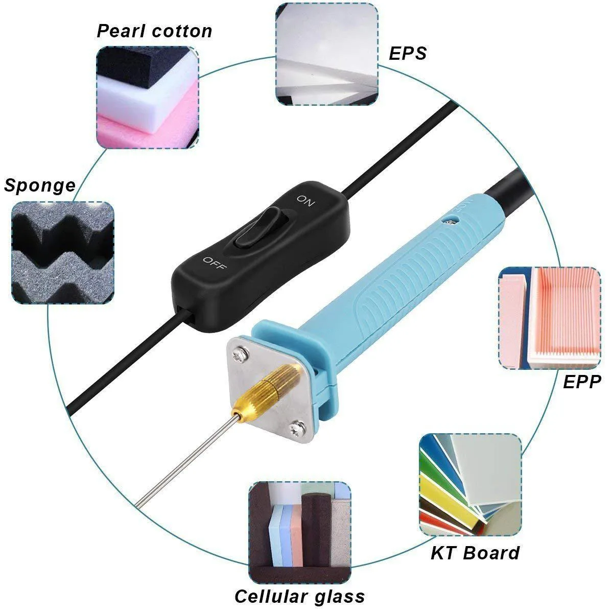 

Electric Foam Cutting Pen 15W 10Cm 5V Stainless Steel Heater Tube Fast Heating 100°C/10S Polystyrene Cutter Tool For Art Craft