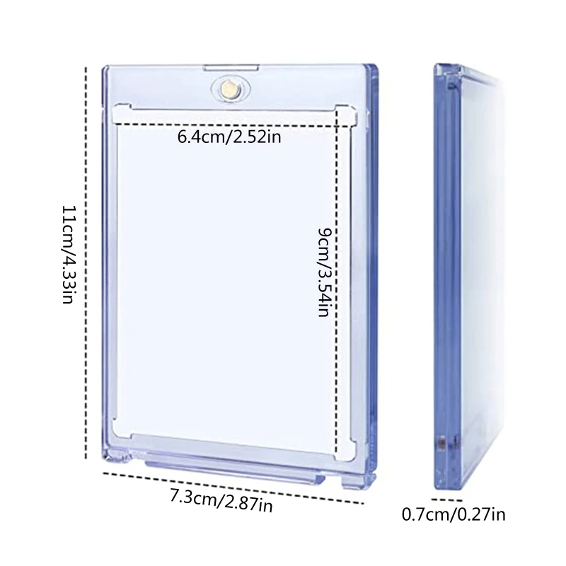 Trading Card Protector fit for Game Sports Card Prevent Your Cards from Fading