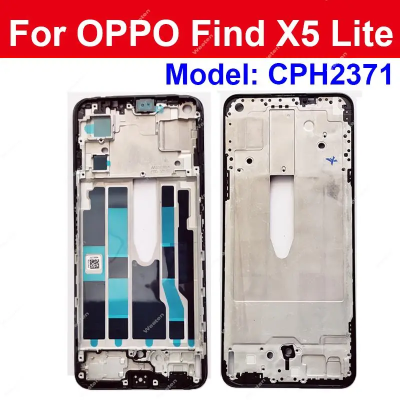 For OPPO Find X3 Lite Find X5 Lite Front LCD Housing Frame Cover Replacement Parts