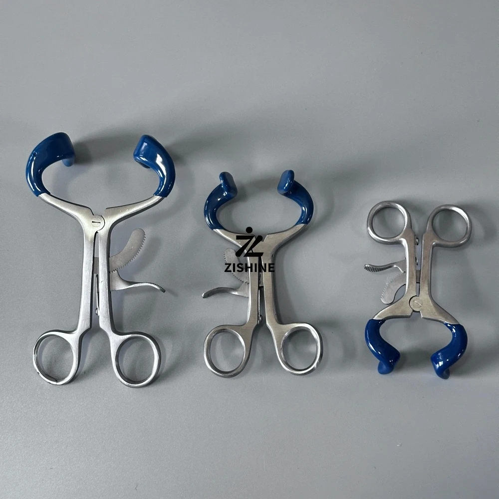 Dental Mouth Gag Opener Stainless Steel Plier Cheek Retractor 10 Levels Adjustable Lip Expander 1Pcs/3Pcs Set Clinic Tools