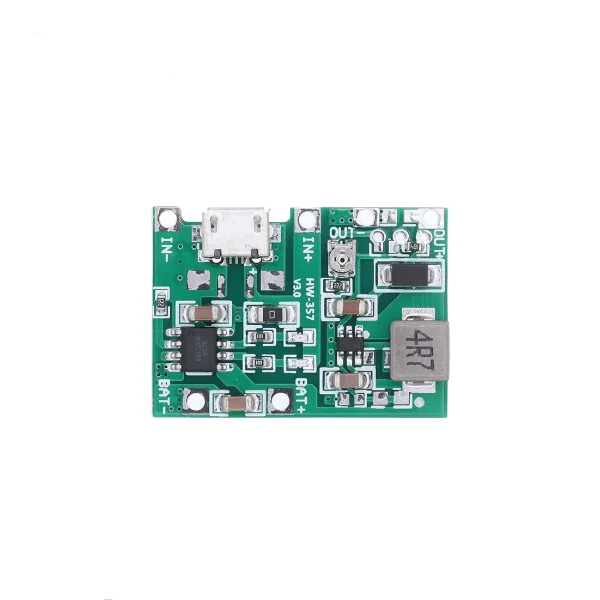 3.7V to 9V 5V Multimeter Modified 18650 Li-ion Battery Charge Boost Discharge All-in-One Adjustable Module 2A Micro Type-C