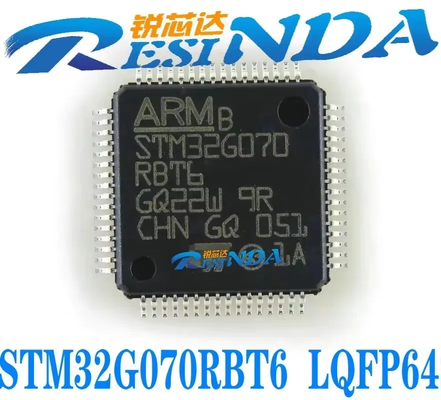 Original genuine STM32G070RBT6 LQFP-64 ARM Cortex-M0+32-bit microcontroller-MCU