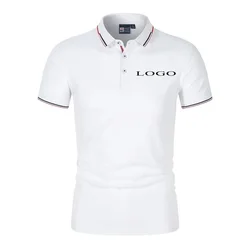 Hot Personalized Customized Men's and Women's DIY Team Polo Shirts, Fashionable New Trend