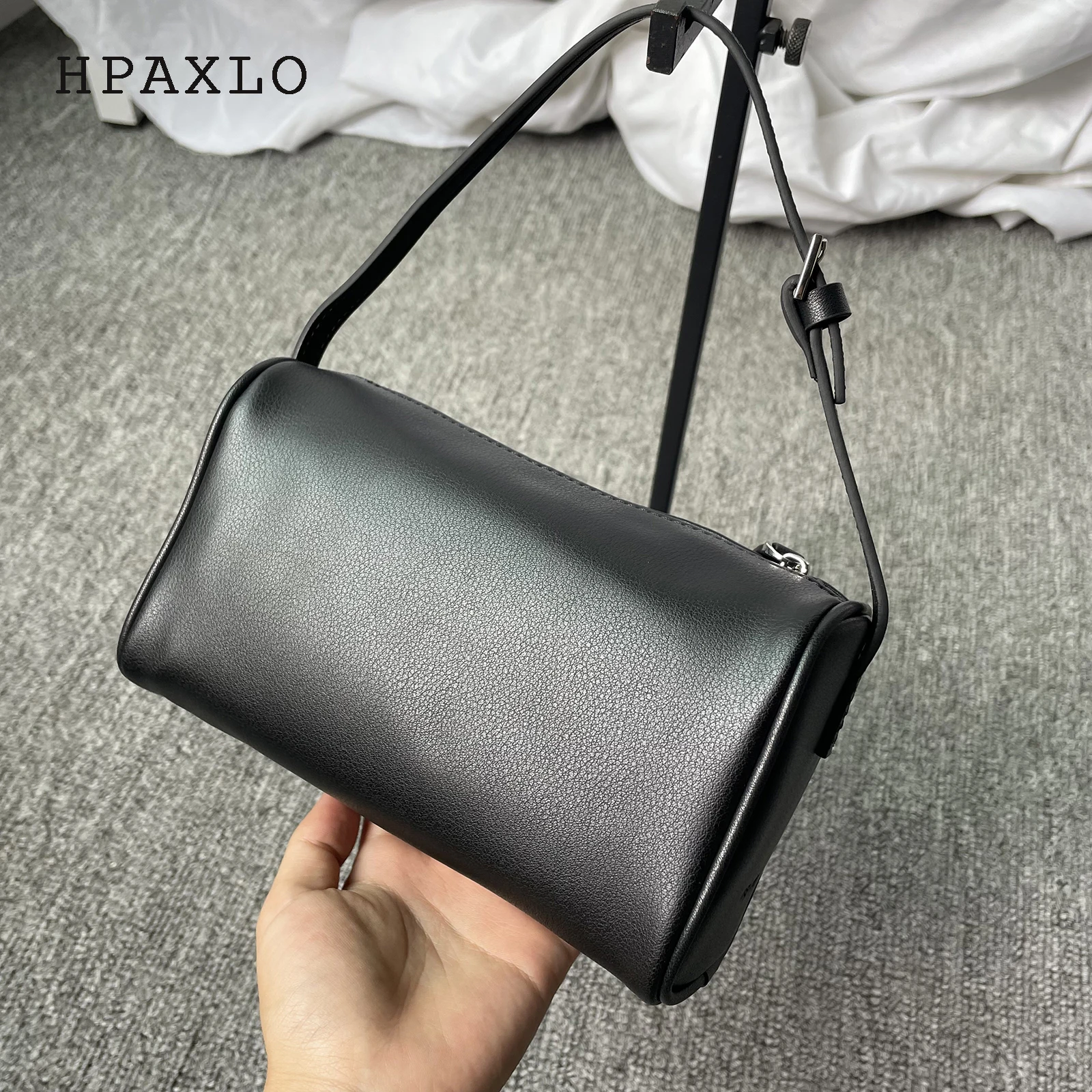 

сумки для женщин из коровьей кожи 90-х годов, сумка-держатель для ручек, нишевый дизайн, мини-сумка из замши, высококачественная сумка через плечо, женская сумка