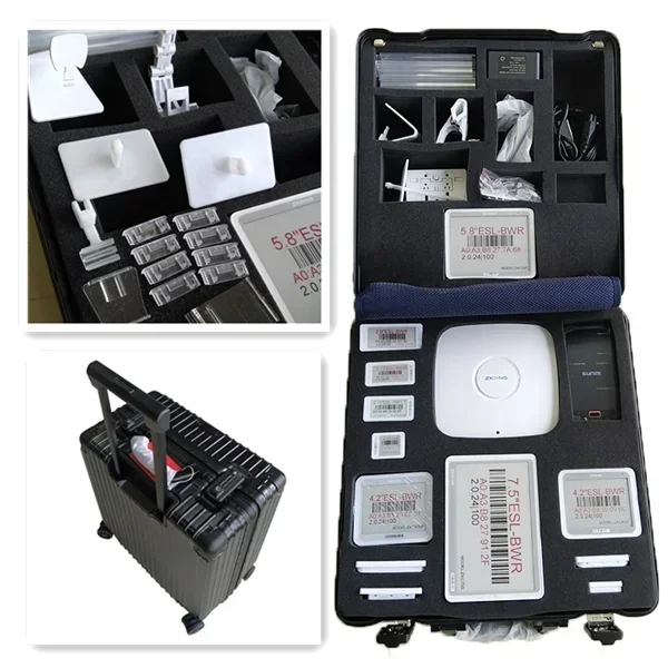 Zkong Supermarket Digital Price Tags Box Kit Professional Esl Display Electronic Price Label Kit Demo Esl Kit