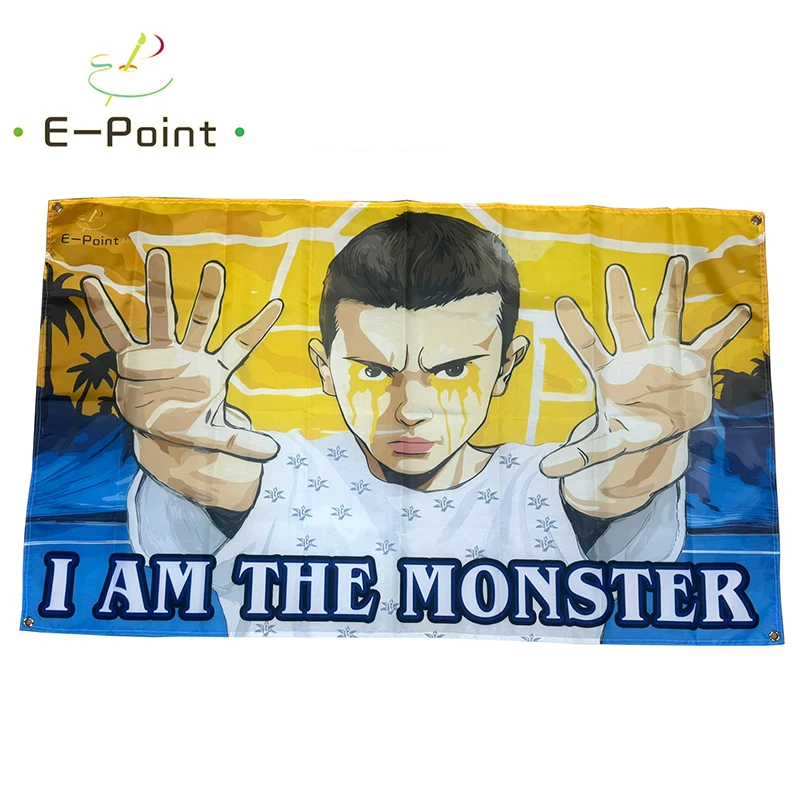 Maccabi The GATE MTA I AM THE MONSTER Flag Banner 3ft*5ft (90*150cm) Size Flags Banners MTAFL009