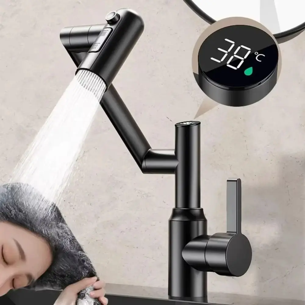 stainless-steel-universal-rotation-faucet-temperature-display-ceramic-disc-valve-core-digital-display-faucet-rotatable-desig