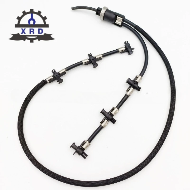 

For Audi A4 A6 C7 Engine Fuel Pipe Fuel Supply Pipe Back To YouTube 059130218H