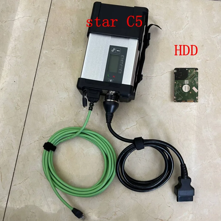 MB Cars STAR C5 SD Compact 5 Professional Diagnostic Tool Scanner 06/2024 version Software Installed 320gb HDD