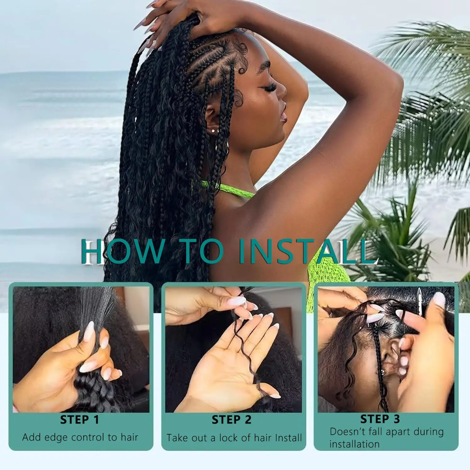 Thumbnail 3 - #56 Curly Human Hair Extensions Deals & Discounts