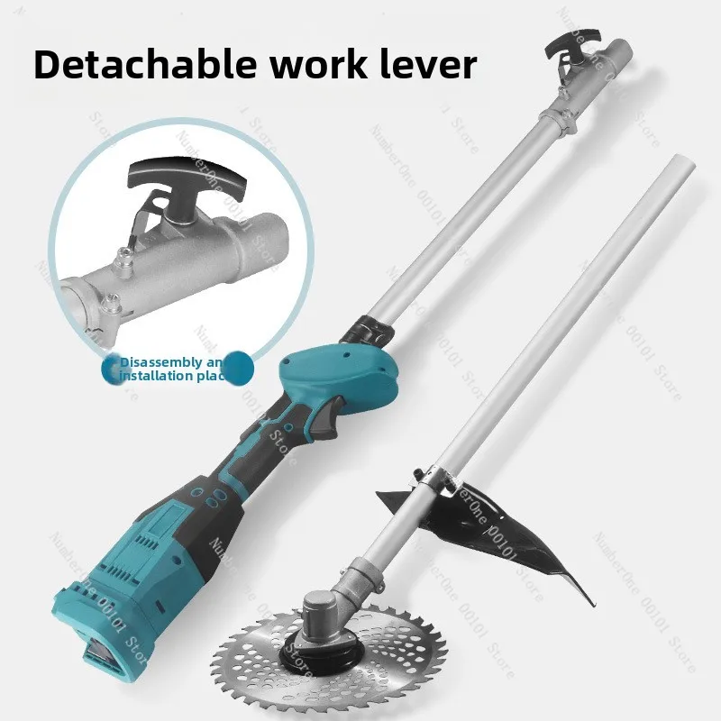 

Многофункциональная газонокосилка с литиевой батареей, бытовая беспроводная электрическая газонокосилка, портативная садовая газонокосилка