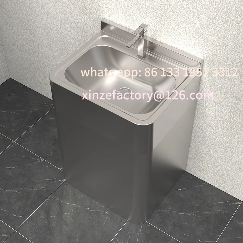 

Customizable thickened rounded corners anti-collision easy to clean stainless steel wash basin