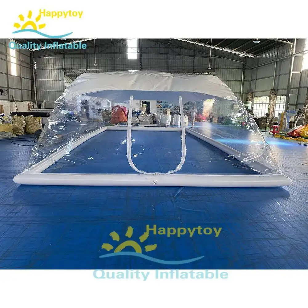 Customized Size Bubble Transparent PVC Inflatable Swimming Pool Dome Cover Tent