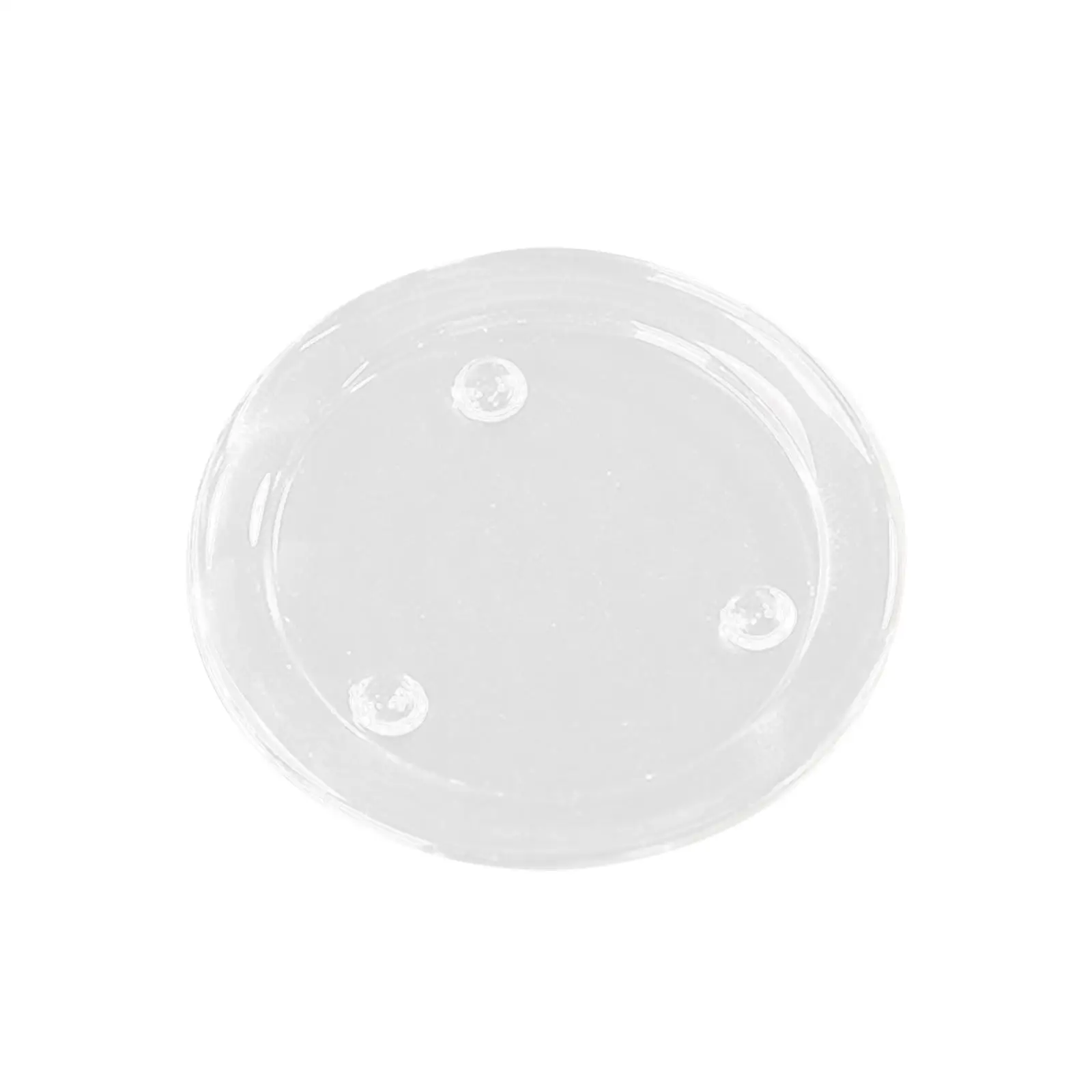 Candle tray, round, transparent glass candle plate, multifunctional,