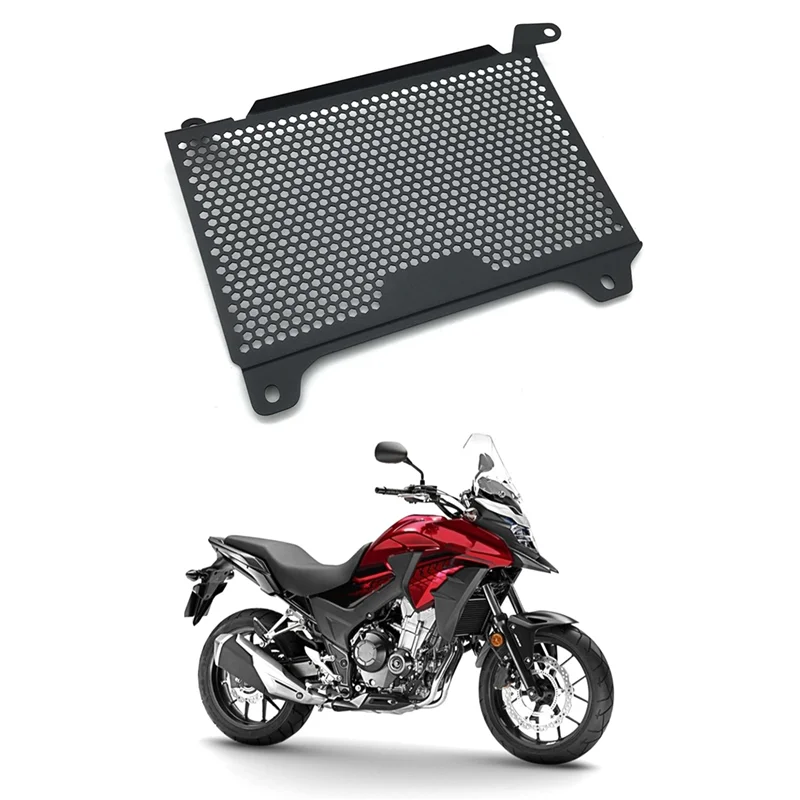 Motorcycle Radiator Guard Engine Cooler Grille Cover Protection for HONDA CB400X CB400F CB500X 2021