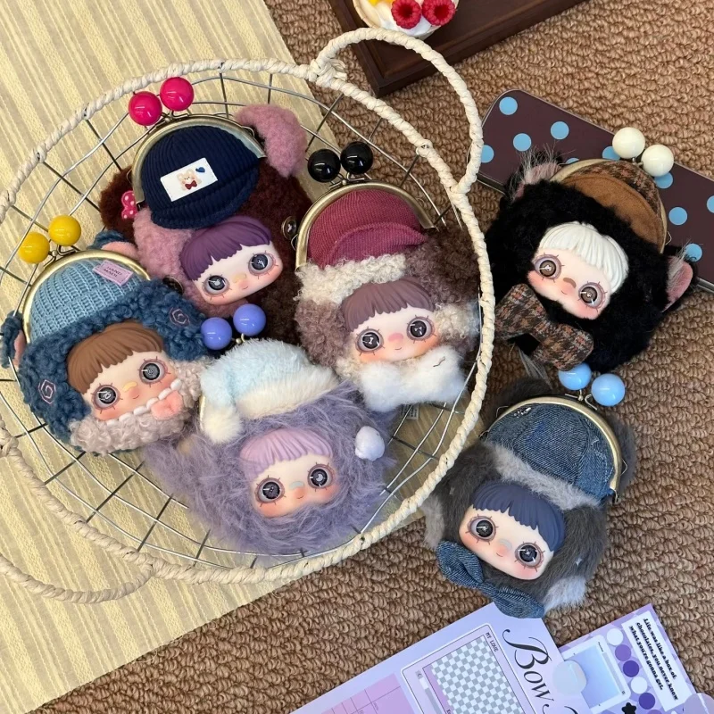 

Maymei Cute Pet Little Pocket Series Animal Plush Blind Box Surprise Bag Pendant Mystery Keychain Anime Adorable Doll Decor Gift