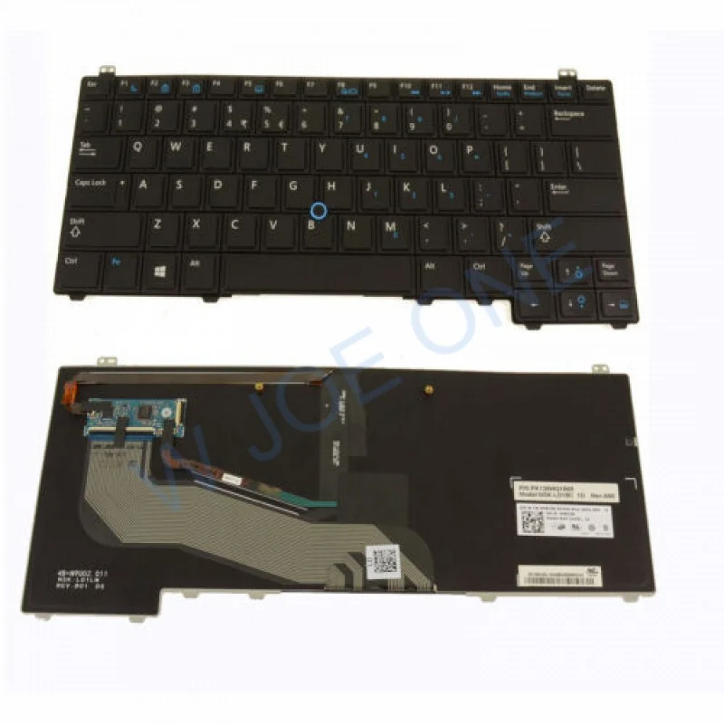 A + PNC08 PARA teclado de laptop DELL Latitude E5440 com ponteiro e luz de fundo