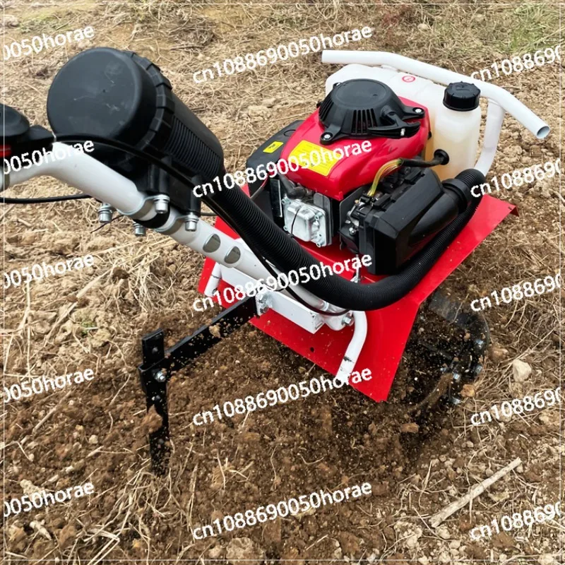 

Small Agricultural Gasoline Rotary Tiller, Trencher, Plow and Loosening Device