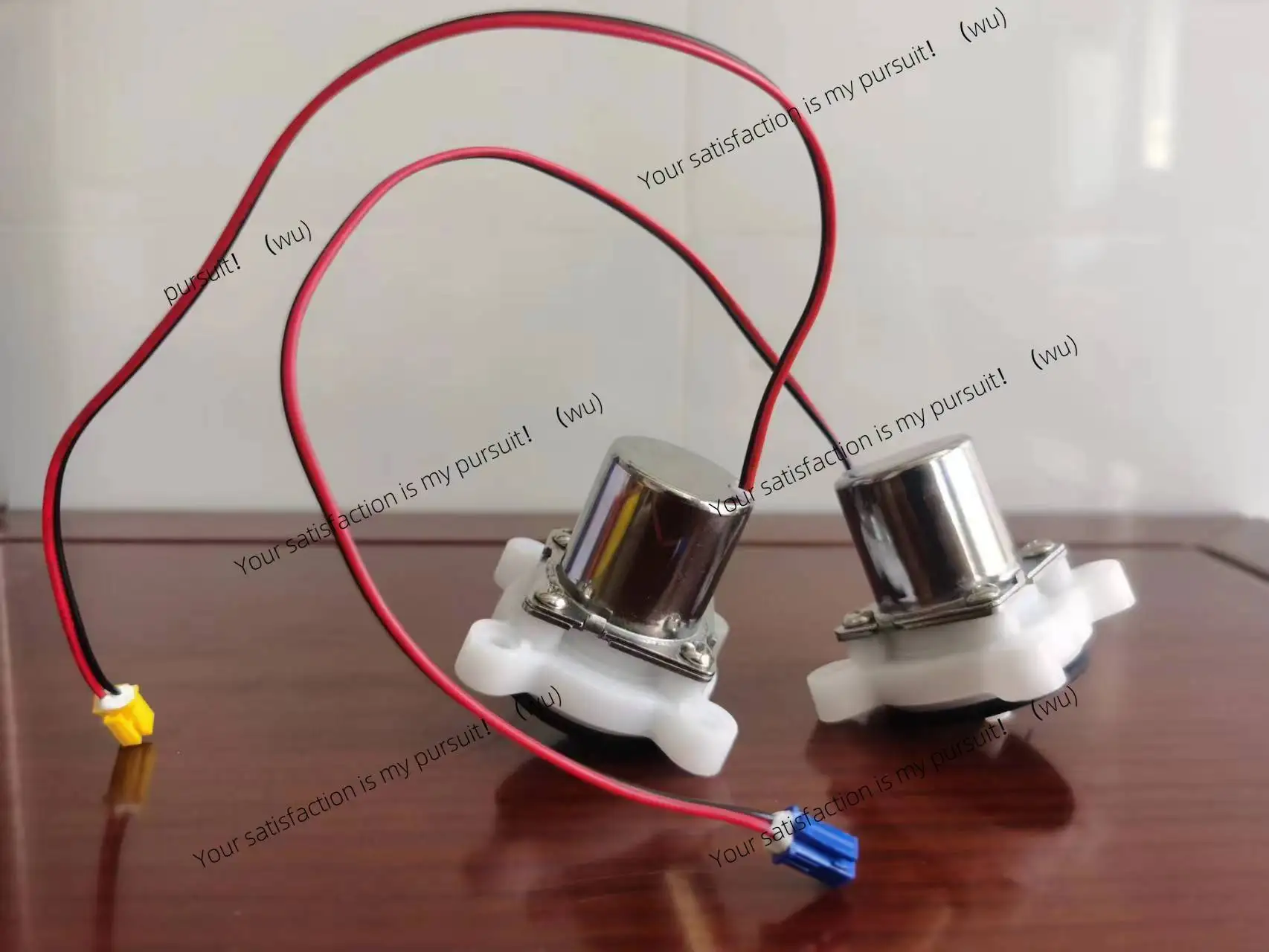 Intelligent toilet pulse valve solenoid flushing single solenoid head motor valve head device