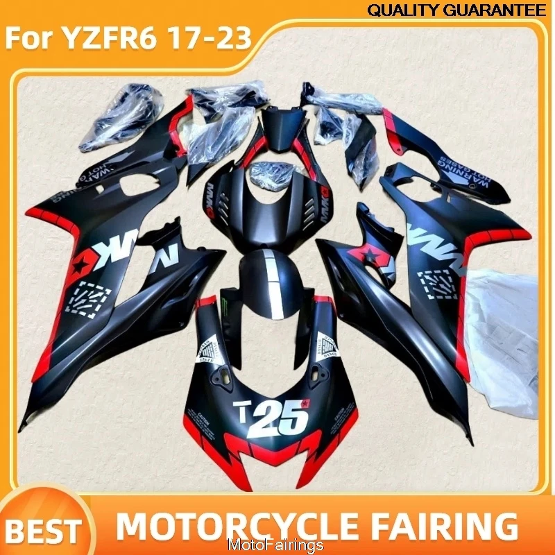 

Fit YZFR6 2017 2018 2020 2021 2023 Motorcycle Fairing Set for YAMAHA YZF R6 YZF R6 2017 2023 Painted Road Bodywork